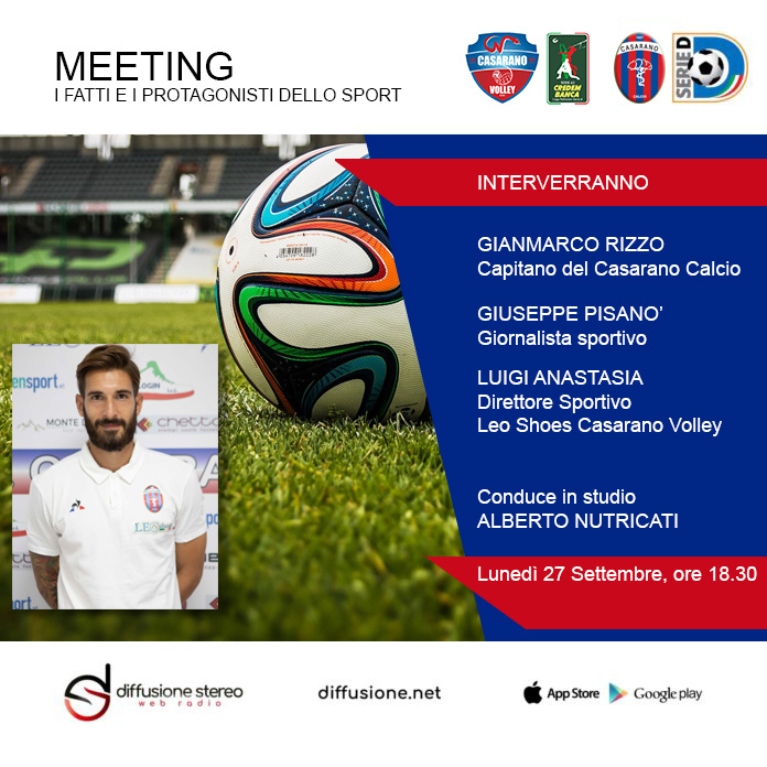 Meeting 27 settembre 2021