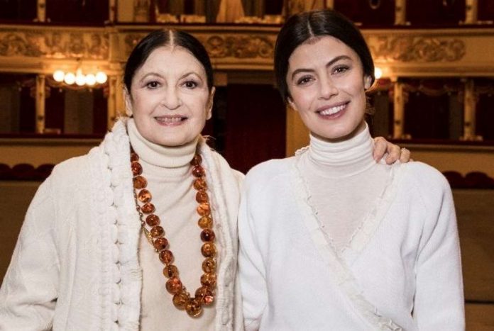 Carla Fracci e Alessandra Mastronardi